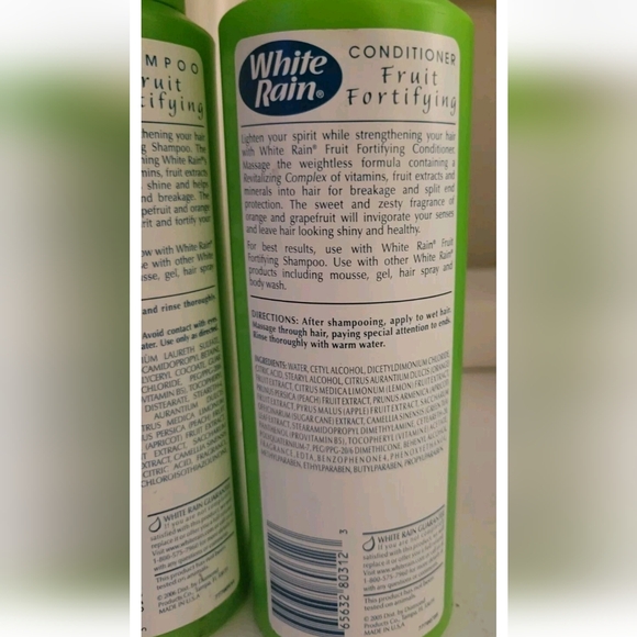 White Rain Original Fruit Fortifying Shampoo Conditioner 19.95 oz Discontinued - Picture 6 of 6